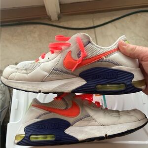 Nike Men’s Air Max Excee AMD White Indigo Burst  size 10.5